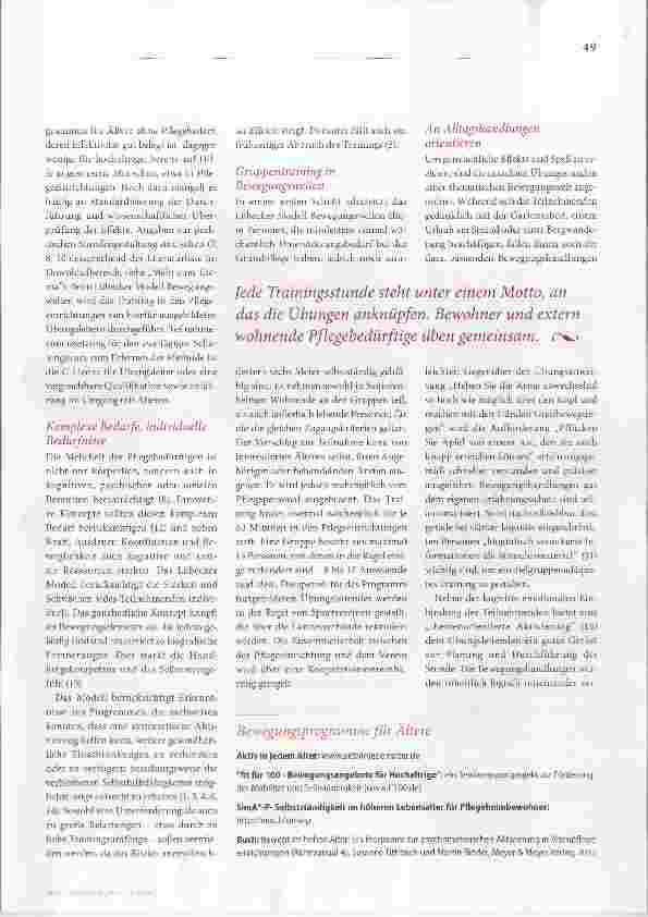 Vorschauseite 2: Vereint in Bewegung