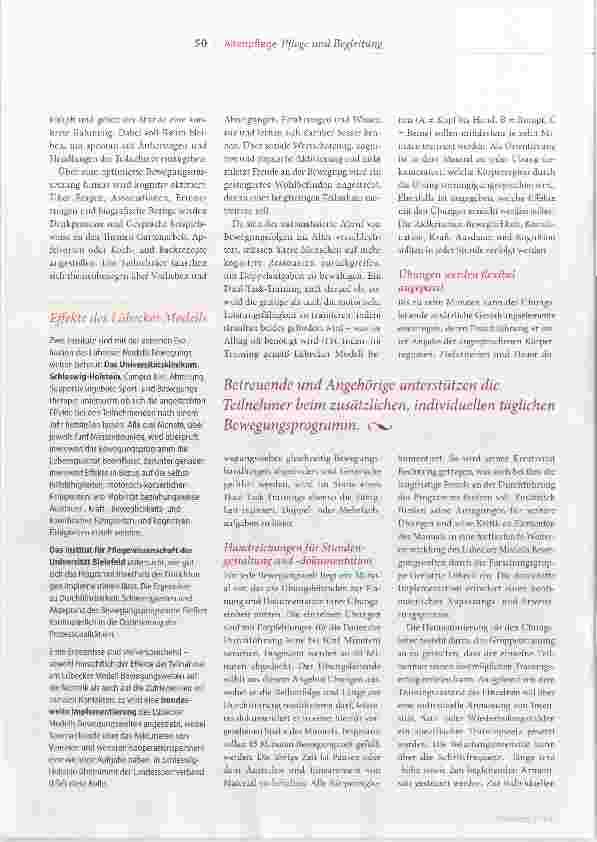 Vorschauseite 3: Vereint in Bewegung