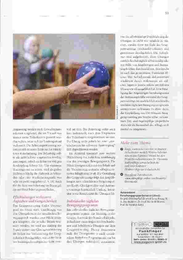 Vorschauseite 4: Vereint in Bewegung