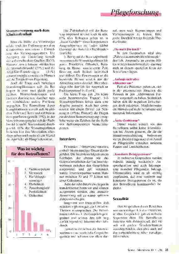Vorschauseite 4: Anfangs sieht alles schlimmer aus Erfahrungen und Erwartungen von StomaträgerInnen
