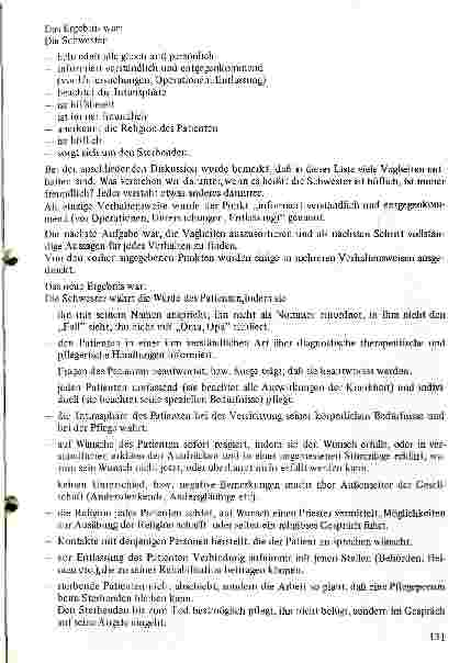 Vorschauseite 2: Wahrung der Würde des Patienten