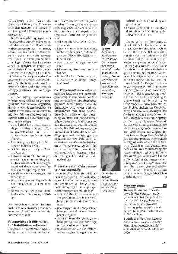Vorschauseite 3: Gesundheitsschutz ist Chefsache