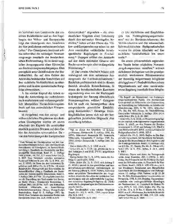 Vorschauseite 3: Normenhierarchie im Arztrecht