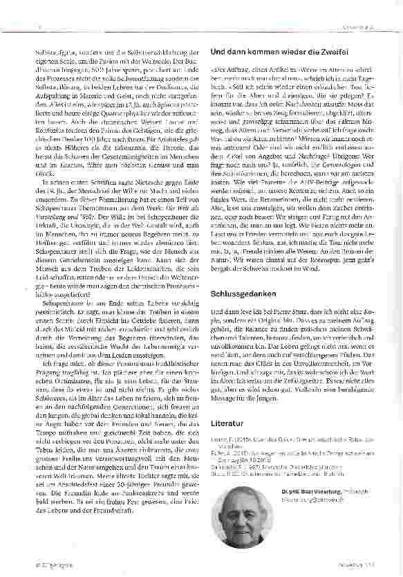 Vorschauseite 3: Werte im Alter oder das Glück des Alterns