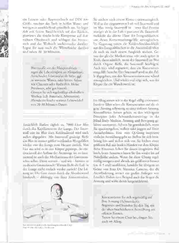 Vorschauseite 2: Hausputz des Körpers (2. Teil)