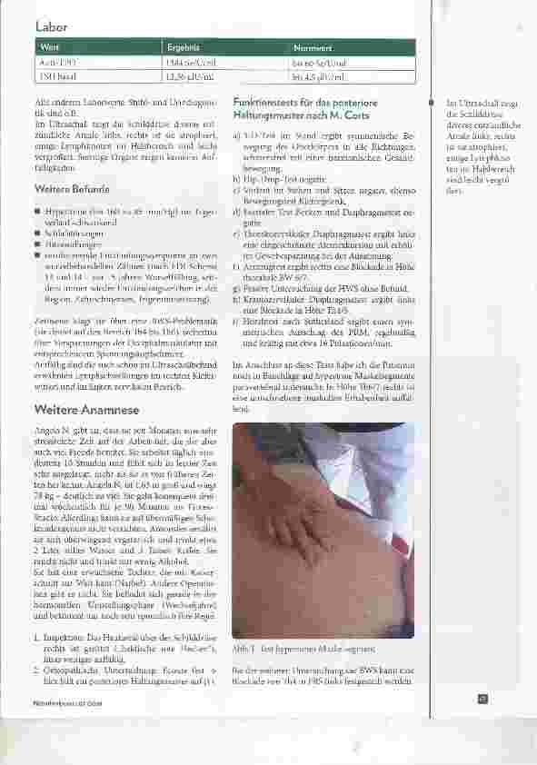 Vorschauseite 2: Hashimoto-Thyreoiditis Fallstudie mit neuraltherapeutischem, osteopathischem und immunmodulatorischem Behandlungskonzept
