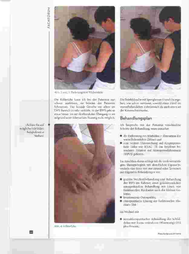 Vorschauseite 3: Hashimoto-Thyreoiditis Fallstudie mit neuraltherapeutischem, osteopathischem und immunmodulatorischem Behandlungskonzept