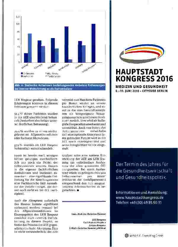 Vorschauseite 4: Ambulanzentlastung erfolgreich umgesetzt
