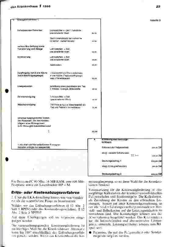 Vorschauseite 4: Umsetzungsmaßnahmen im Krankenhaus Düren über die LKA hinaus