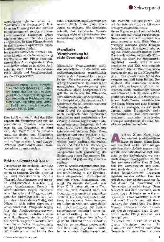Vorschauseite 3: Spannungsfeld Arbeitsauftrag und medizinische Ethik Die Pflegeberufe in der invasiven operativen Krankenhausroutine