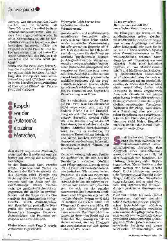 Vorschauseite 4: Spannungsfeld Arbeitsauftrag und medizinische Ethik Die Pflegeberufe in der invasiven operativen Krankenhausroutine