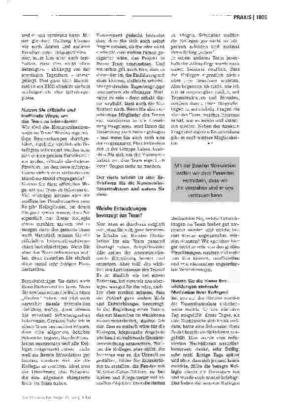 Vorschauseite 2: Pflegekonzept - Basale Stimulation - mit Erfolg im Team einführen