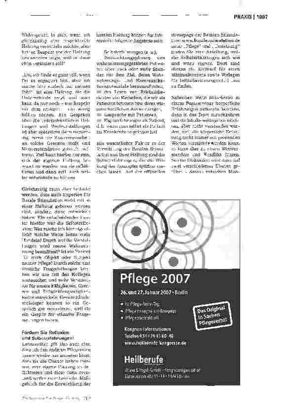 Vorschauseite 4: Pflegekonzept - Basale Stimulation - mit Erfolg im Team einführen