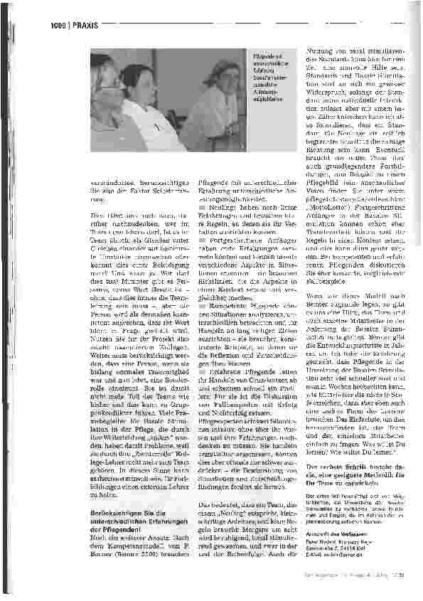 Vorschauseite 5: Pflegekonzept - Basale Stimulation - mit Erfolg im Team einführen