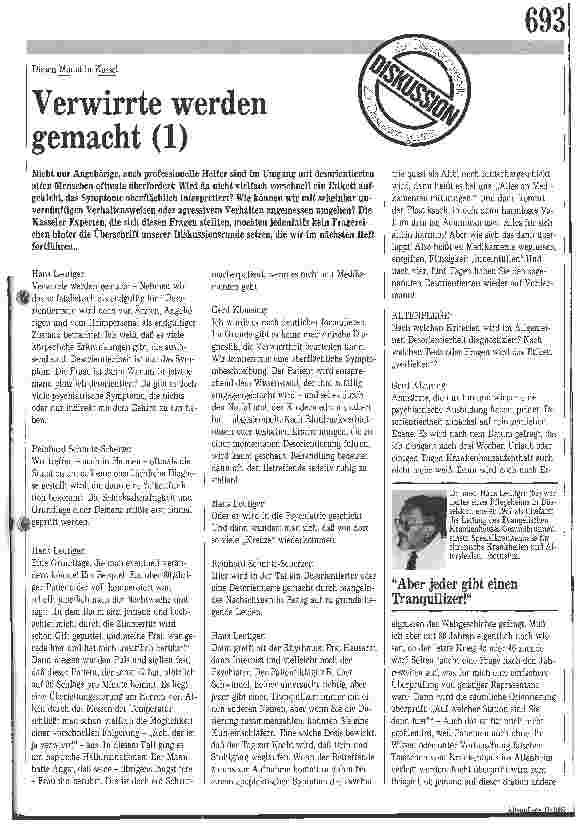 Vorschauseite 1: Verwirrte werden gemacht (1)