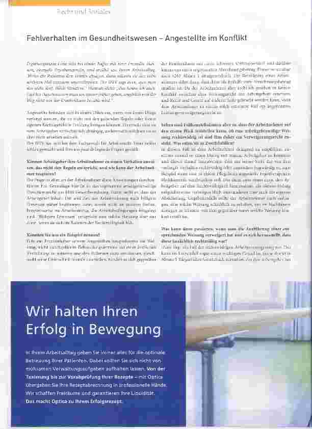 Vorschauseite 1: Fehlverhalten im Gesundheitswesen - Angestellte im Konflikt