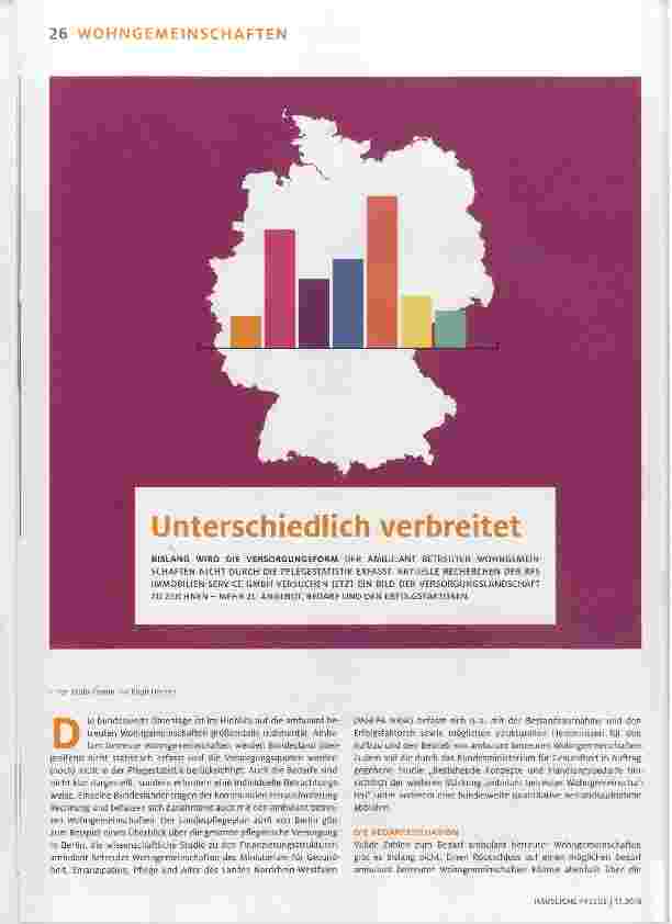 Vorschauseite 1: Unterschiedlich verbreitet
