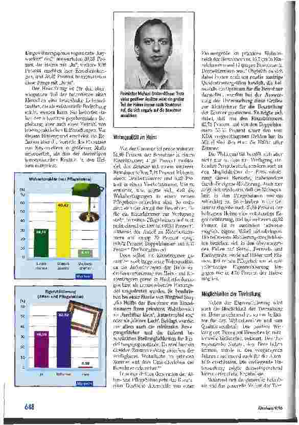 Vorschauseite 3: Wie gut sind unsere Heime? Untersuchungsergebnisse zum Thema Lebensqualität
