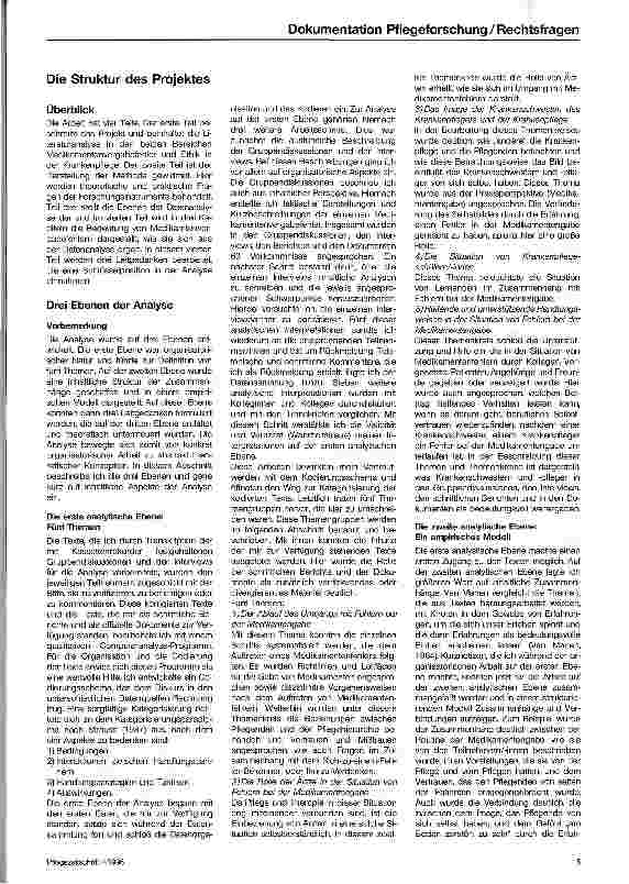 Vorschauseite 4: Fehler bei der Medikamentengabe Methodische Grundlagen für ein qualitatives Forschungsprojekt