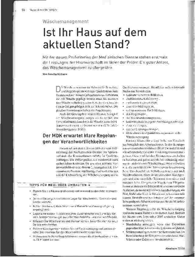 Vorschauseite 1: Ist Ihr Haus auf dem aktuellen Stand?