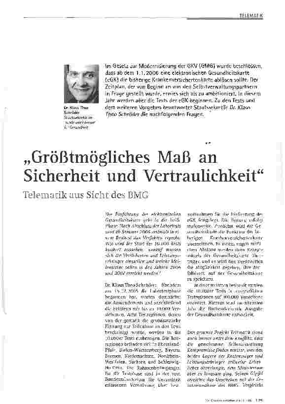 Vorschauseite 1: Größtmögliches Maß an Sicherheit und Vertraulichkeit