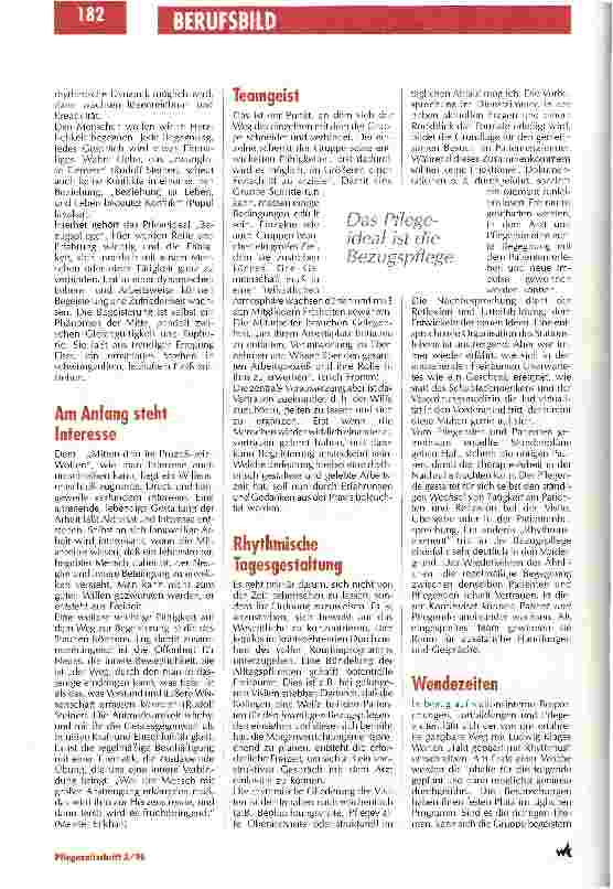 Vorschauseite 3: Gehen Sie sinnvoll mit ihrer Zeit um Organisation in der Pflege