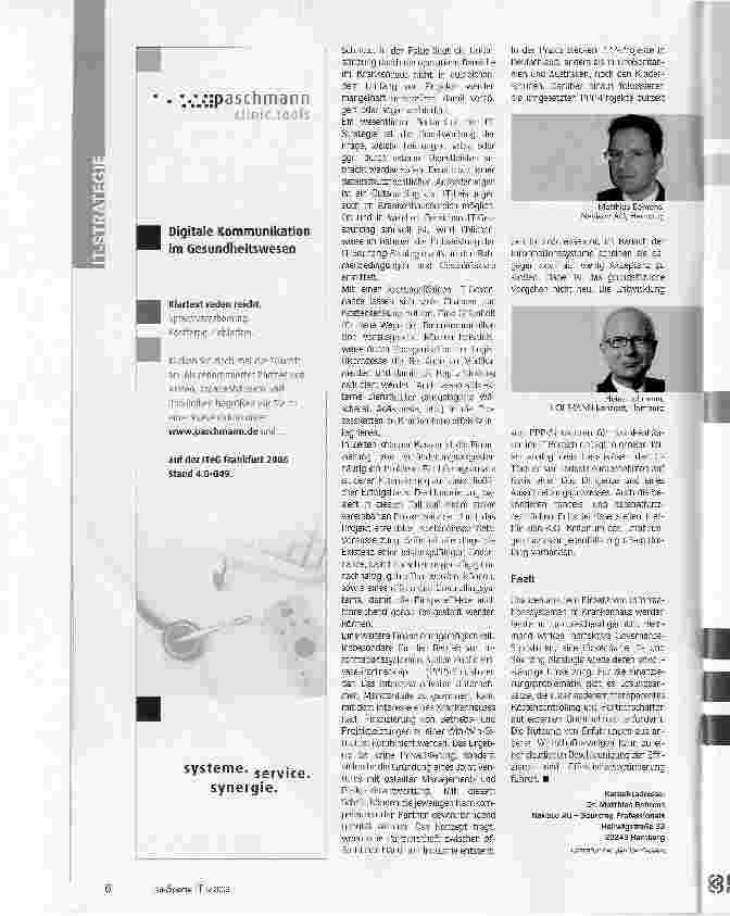 Vorschauseite 3: IT-GovernanceOptimierung des Einsatzes von Informationssystemen im Krankenhaus