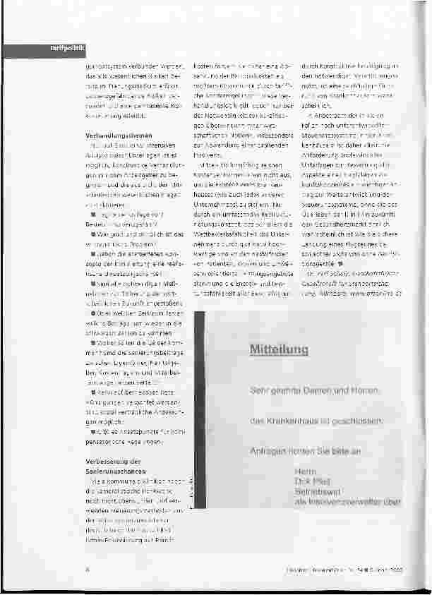 Vorschauseite 3: Anforderungen an Unterlagen zur Bewertung der Zukunftsfähigkeit