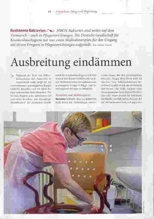 Vorschauseite 1: Ausbreitung eindämmen