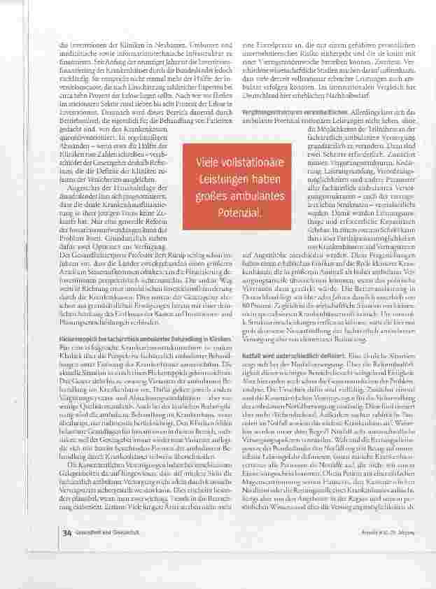 Vorschauseite 3: Klinikumbau mit Hindernissen