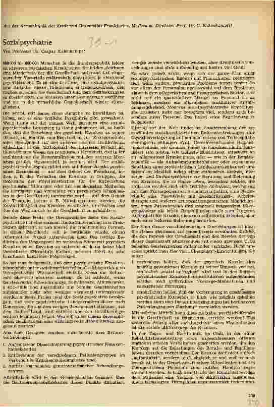 Vorschauseite 1: Sozialpsychiatrie