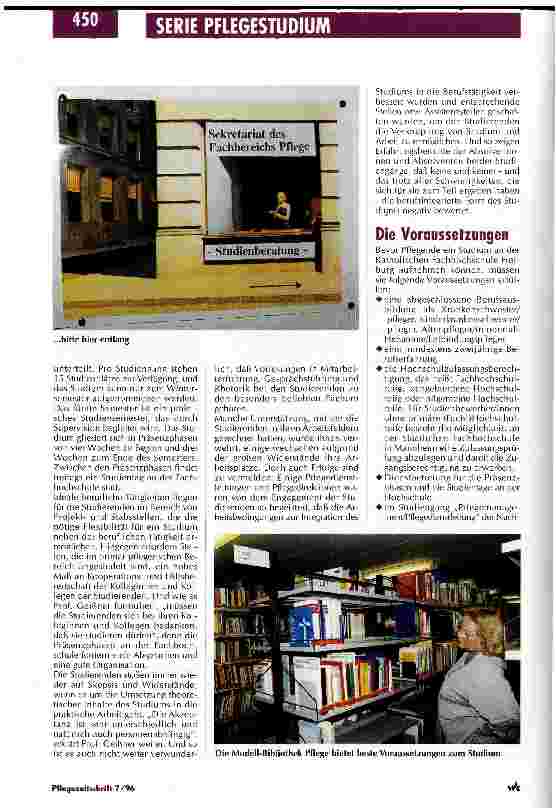 Vorschauseite 2: In Freiburg wird berufsbegleitend studiert