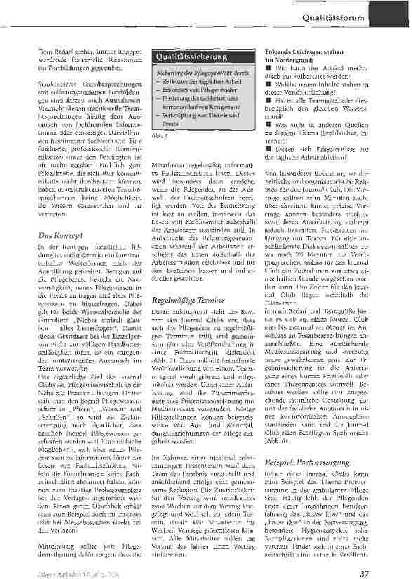 Vorschauseite 2: Für Kollegen mitgelesenJournal Clubs als effiziente Fortbildungsmöglichkeit