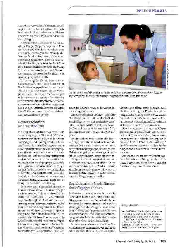Vorschauseite 6: Vierzig Jahre in der Krankenpflege