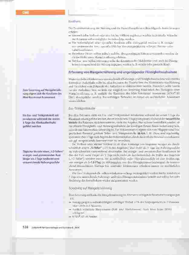 Vorschauseite 4: Ernährungsmanagement in der Alterstraumatologie