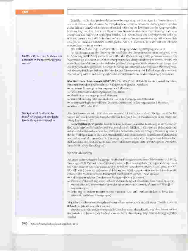 Vorschauseite 6: Ernährungsmanagement in der Alterstraumatologie