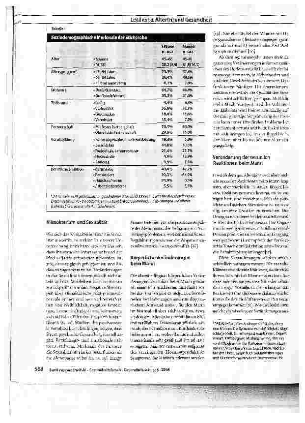 Vorschauseite 2: Altern und Sexualität