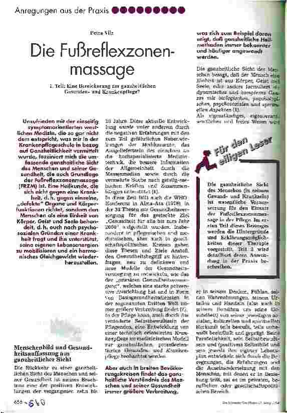 Vorschauseite 1: Die Fußreflexzonenmassage