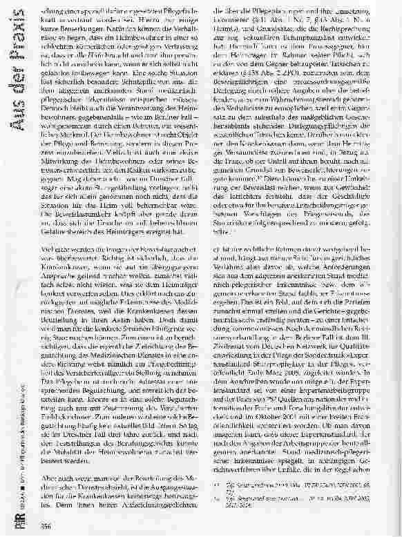 Vorschauseite 4: Die Pflegeurteile des Bundesgerichtshofs