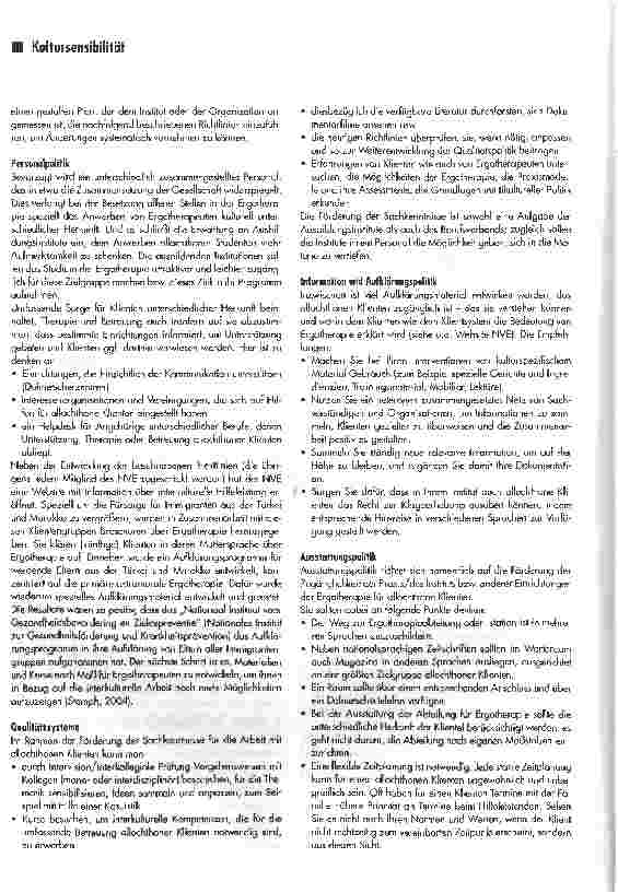 Vorschauseite 6: Wenn man einander nicht versteht, sind qualitativ gute Therapie und Betreuung nicht möglich