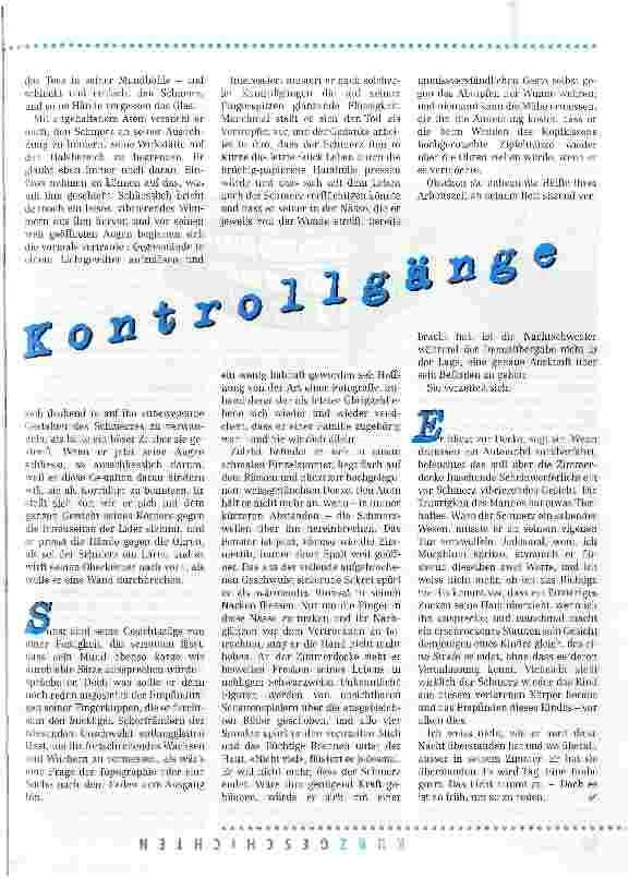 Vorschauseite 2: Kontrollgänge