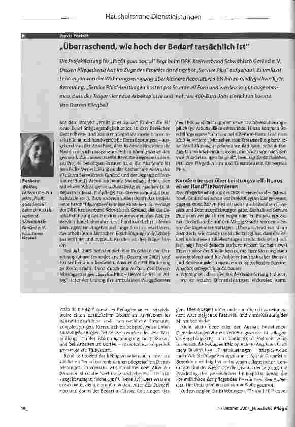 Vorschauseite 3: Am Kundenwunsch orientiert
