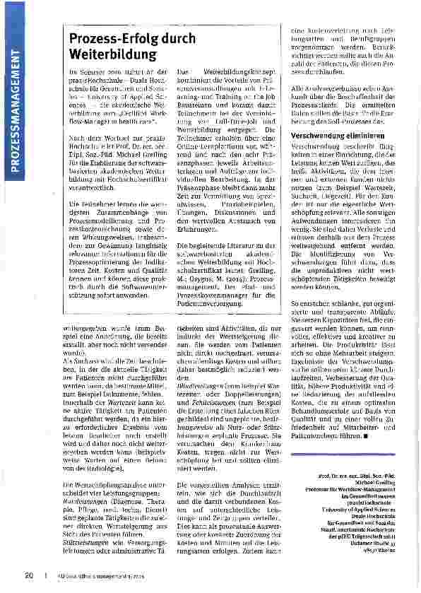 Vorschauseite 4: Wertschöpfung im Blick