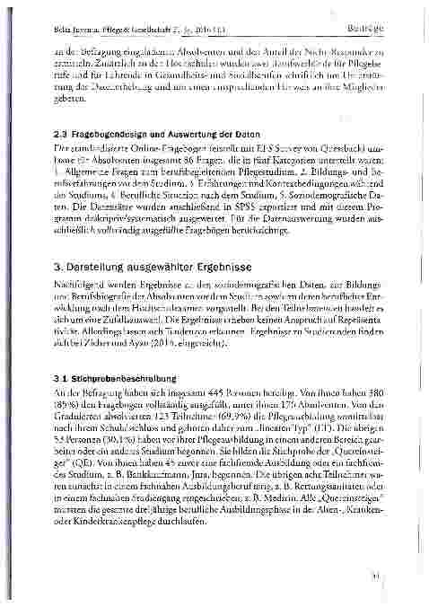 Vorschauseite 5: Karrierewege von Pflegeakademikern