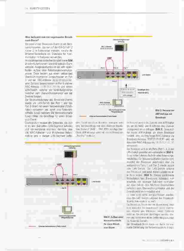 Vorschauseite 2: Broadcast-Sturm in medizinischen IT-Netzwerken