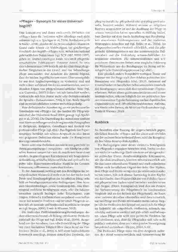 Vorschauseite 4: A Promise of Nursing Power?! Berufspoiitik- (k)ein Thema für die berufliche Pflege?