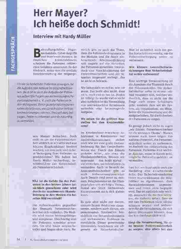 Vorschauseite 1: Herr Mayer? Ich heiße doch Schmidt!
