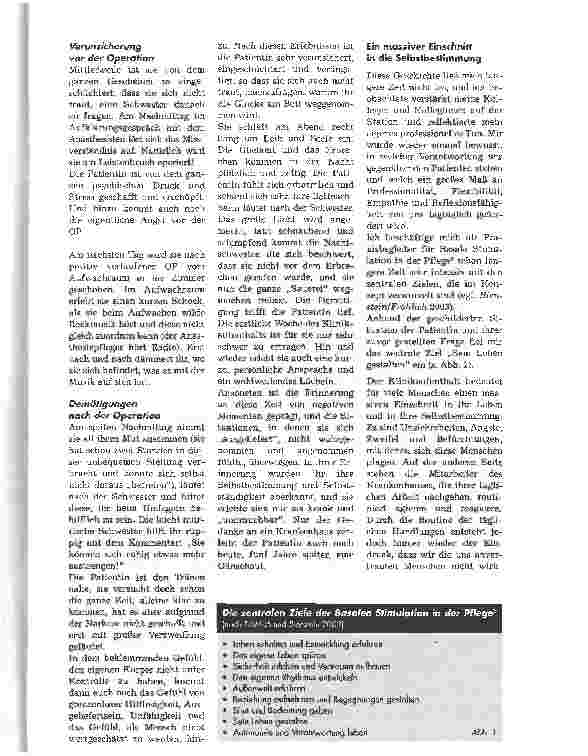 Vorschauseite 2: Selbstbestimmung im Krankenhaus