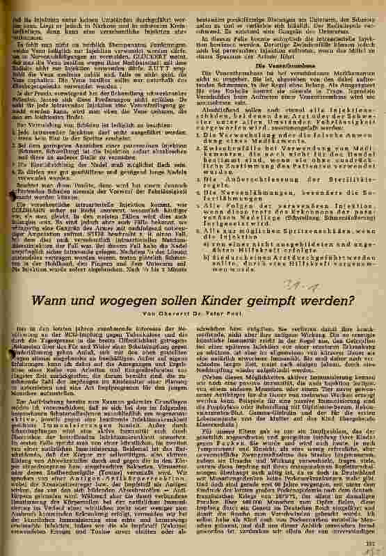 Vorschauseite 6: Was jede Schwester über Spritzenschäden wissen muß