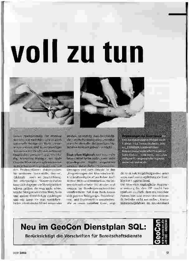 Vorschauseite 2: Alle Hände voll zu tun